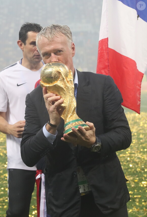 Didier Deschamps - Finale de la Coupe du Monde de Football 2018 en Russie à Moscou, opposant la France à la Croatie (4-2) le 15 juillet 2018 © Cyril Moreau/Bestimage