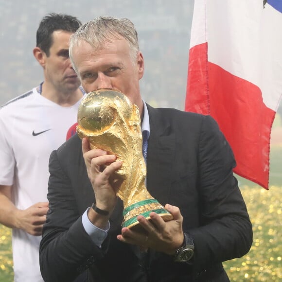 Didier Deschamps - Finale de la Coupe du Monde de Football 2018 en Russie à Moscou, opposant la France à la Croatie (4-2) le 15 juillet 2018 © Cyril Moreau/Bestimage