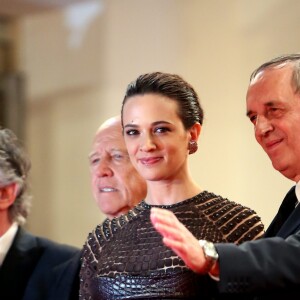 Asia Argento et son père Dario Argento à Cannes le 19 mai 2012.