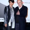 Asia Argento et son père Dario Argento - Soirée d'ouverture de la 7éme édition du Festival Lumière 2015 à la Halle Tony-Garnier à Lyon le 12 octobre 2015.