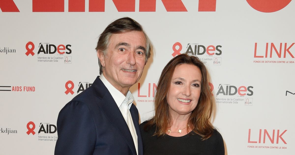 Philippe DousteBlazy et sa compagne MarieLaure Bec 8e édition du Dîner Link pour Aides au Philippe DousteBlazy et sa compagne MarieLaure Bec 8e édition du Dîner Link pour Aides au