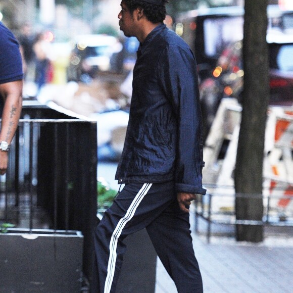 Exclusif - Beyoncé et son mari Jay-Z sont allés diner en amoureux à New York, le 6 août 2018
