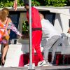Jay-Z et Beyoncé sont allés découvrir en bateau le Lac de Côme en Italie le 7 juillet 2018