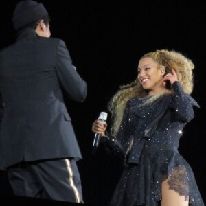 Beyoncé et Jay Z en concert à Cardiff pour leur tournée "On the Run Tour II" le 6 juin 2018