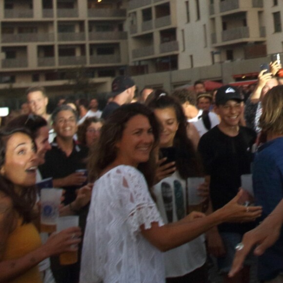 Exclusif - Frédéric Beigbeder, parrain du "Little Festival", à Capbreton, le 1er août 2018.