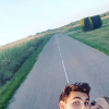 Florian de "Pékin Express 2018 : La Course infernale" présente sa compagne, Jenn, sur Instagram. Août 2018.