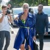 Lady Gaga arrive aux Studios de l'Olivier à Malakoff, le 28 août 2018.