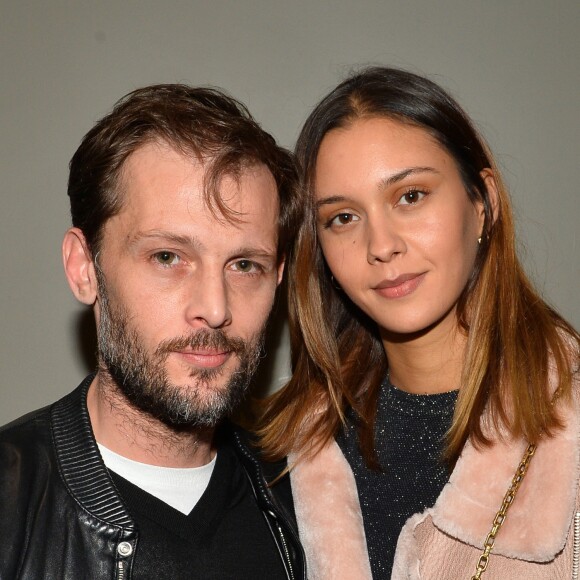 Semi-exclusif - Nicolas Duvauchelle et sa compagne Anouchka Alsif - Célébrités pendant les concert du groupe Suprême NTM à l'AccorHotels Arena à Paris, France, les 8, 9 et 10 mars 2018. © Veeren/Bestimage