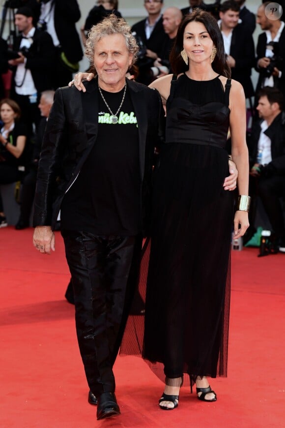 Renzo Rosso et Arianna Alessi - Première du film "A Star Is Born" lors du 75ème festival de Venise, La Mostra le 31 aout 2018.