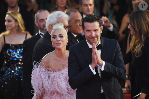 Lady Gaga et Bradley Cooper - Première du film "A Star Is Born" lors du 75ème festival de Venise, La Mostra le 31 aout 2018.