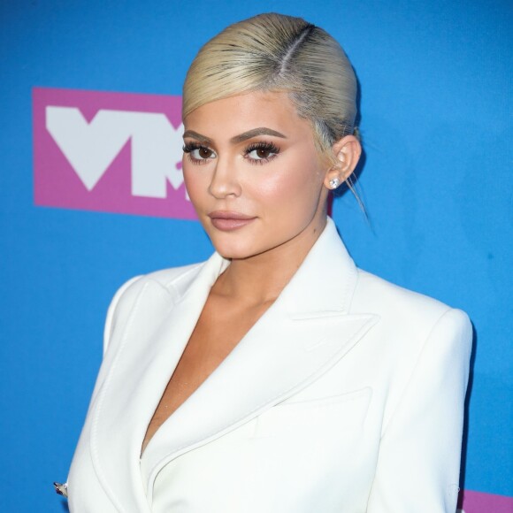 Kylie Jenner lors du photocall de la cérémonie des MTV Video Music Awards à New York le 20 août 2018.