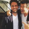 Antoine Blandin et Stéphane Plaza - Instagram, 31 juillet 2016