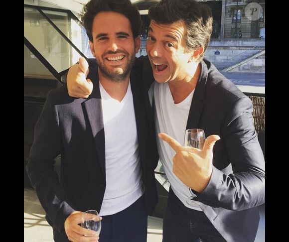 Antoine Blandin et Stéphane Plaza - Instagram, 31 juillet 2016