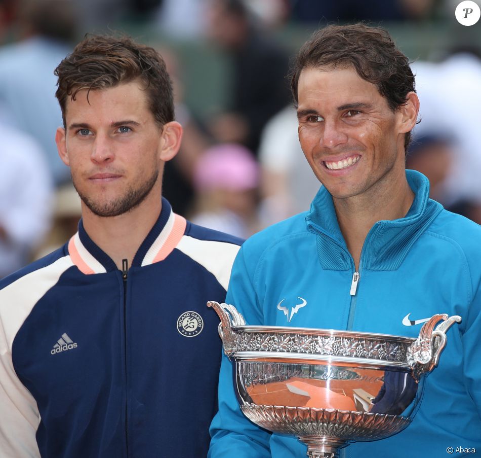 Finale De Roland Garros Opposant Dominic Thiem A Rafael Nadal Le 10 Juin 2018 Purepeople