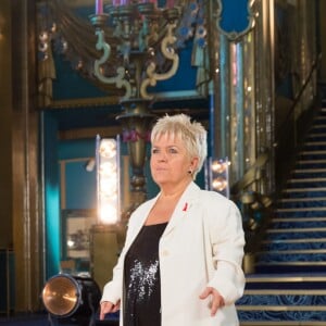 Exclusif - Mimie Mathy lors de l'enregistrement de l'émission "La télé chante pour le Sidaction" aux Folies Bergère à Paris. L'émission sera diffusée sur France 2 le 28 mars 2015.