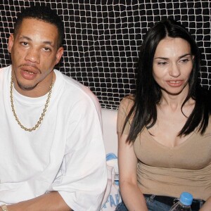 Béatrice Dalle et JoeyStarr à Cannes en 2003.