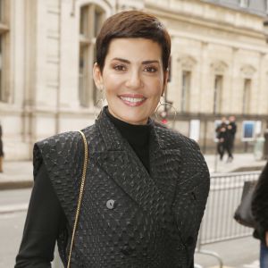 Cristina Cordula - Arrivées au défilé de mode "Jean Paul Gaultier", collection Haute-Couture printemps-été 2018, à Paris. Le 24 janvier 2018 © Christophe Aubert via Bestimage