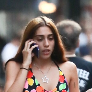 Exclusif - Lourdes Leon (fille de Madonna) dans les rues de New York Le 28 Juillet 2018.