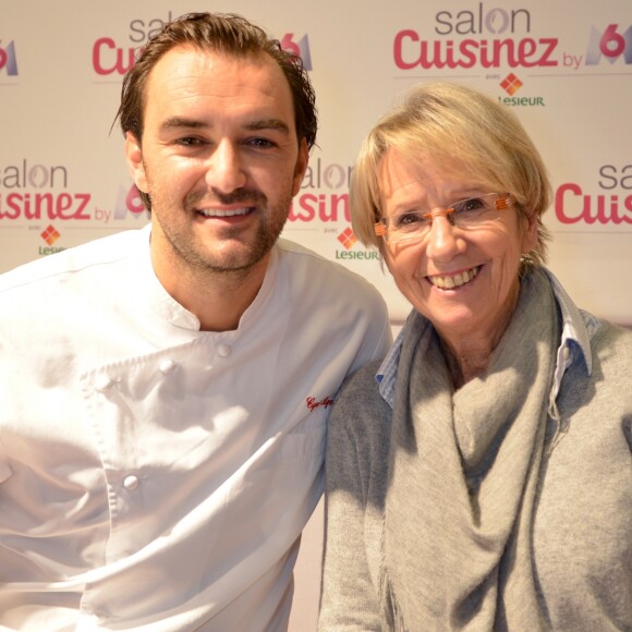 Cyril Lignac et Mercotte - 2e édition du Salon Cuisinez, Porte de Versailles, le 20 octobre 2012