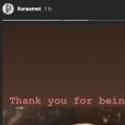 Ilona Smet célébrant l'anniversaire de sa soeur Emma le 13 septembre 2018 sur Instagram.
