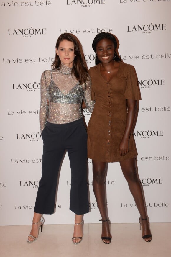 Exclusif - Joséphine Japy, Karidja Touré Soirée Lancôme pour célébrer la nouvelle communication du parfum Iconique "La Vie est Belle" à l'hôtel Mona Bismarck à Paris le 12 septembre 2018. © Rachid Bellak / Bestimage