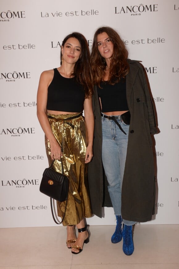 Exclusif - Vanessa Guide et une amie Soirée Lancôme pour célébrer la nouvelle communication du parfum Iconique "La Vie est Belle" à l'hôtel Mona Bismarck à Paris le 12 septembre 2018. © Rachid Bellak / Bestimage