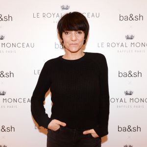 Exclusif - Florence Foresti lors de l'inauguration de la boutique Ba&Sh à l'hôtel Royal Monceau à Paris le 15 mars 2018. © Rachid Bellak / Bestimage