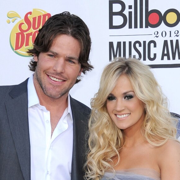 Carrie Underwood et son mari Mike Fisher en 2012.