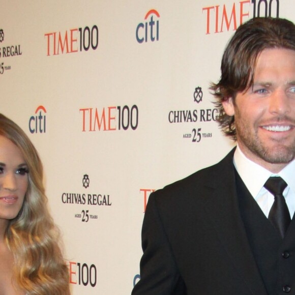 Carrie Underwood et son mari Mike Fisher en 2014.