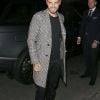 Liam Payne arrive à la soirée "Victoria Beckham X Vogue" au Mark's Club lors de la London Fashion Week, le 16 septembre 2018.