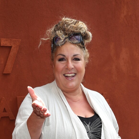 Marianne James - Jour 10 - Les célébrités au village des Internationaux de Tennis de Roland Garros à Paris. Le 6 juin 2017 © Moreau-Jacovides / Bestimage