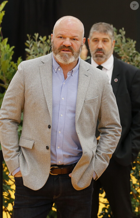 Exclusif - Le chef Philippe Etchebest fait le tour du salon "Exp'Hotel" à Bordeaux le 20 novembre 2017. © Patrick Bernard/ Bestimage