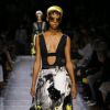 A model walks the runway for Prada show as part of Spring Summer 2019 Milan Fashion Week in Milan, Italy September 20, 208. Photo by Splash News/ABACAPRESS.COM21/09/2018 - Milan