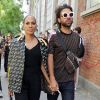 Barbara Becker et son fils Noah Becker lors de leur arrivée au défilé Fendi pendant la fashion week de Milan le 20 septembre 2018.