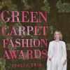 Cate Blanchett lors de la soirée des Green Carpet Fashion Awards au théâtre La Scala à Milan, Italie, le 23 septembre 2018.