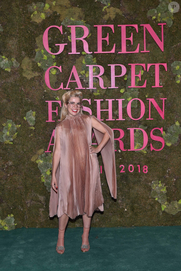 Paloma Faith lors de la soirée des Green Carpet Fashion Awards au théâtre La Scala à Milan, Italie, le 23 septembre 2018.