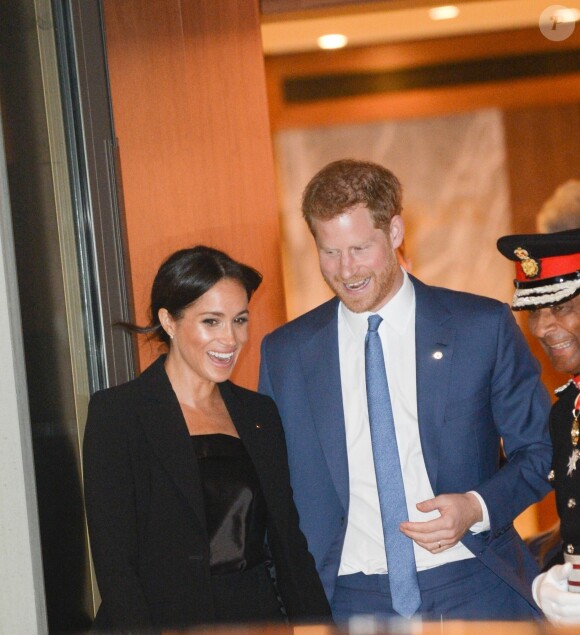 Le prince Harry et Meghan Markle, duchesse de Sussex, quittant la soirée des WellChild Awards à Londres le 4 septembre 2018.