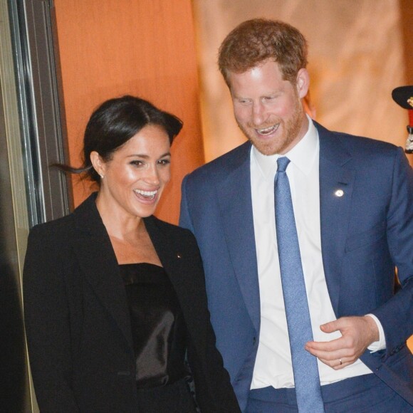 Le prince Harry et Meghan Markle, duchesse de Sussex, quittant la soirée des WellChild Awards à Londres le 4 septembre 2018.