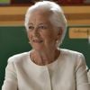 La reine Paola de Belgique visite l'école communale Arc en Ciel de Molenbeek le 29 mai 2018.