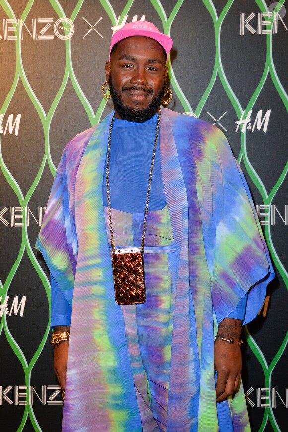 Kiddy Smile - Soirée de lancement de la collection "Kenzo x H&M" à l'Hôtel Boissière à Paris le 2 novembre 2016. © Coadic Guirec/Bestimage