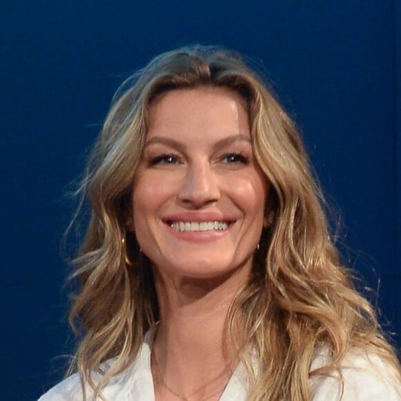 Gisele Bündchen fait la promotion de son livre wellness à Sao Paulo au Brésil. Le 18 mai 2018