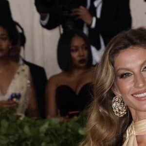 Gisele Bundchen - Les célébrités arrivent à l'ouverture de l'exposition Heavenly Bodies: Fashion and the Catholic Imagination à New York, le 7 mai 2018.