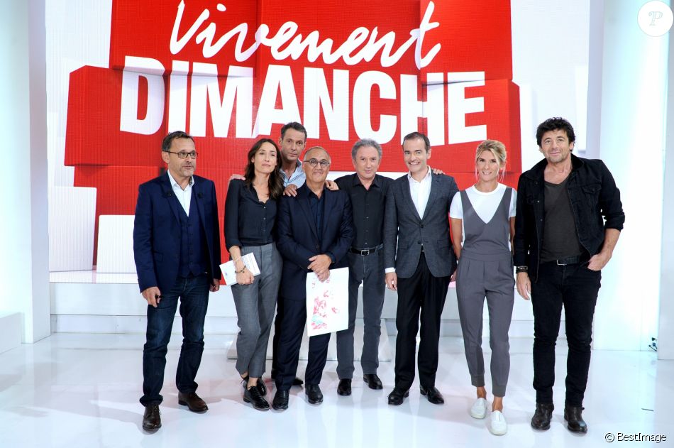 Exclusif Emmanuel Chanu Julien Boisselier Annelise Hesme Michel Drucker Marcel Ichou Franck Ferrand Helene Gateau Et Patrick Bruel Enregistrement De L Purepeople