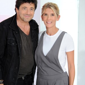 Exclusif - Patrick Bruel et Hélène Gateau - Enregistrement de l'émission "Vivement dimanche" au studio Gabriel à Paris le 17 septembre 2018 pour une diffusion le 30/09/2018 sur France 2. © Guillaume Gaffiot/Bestimage