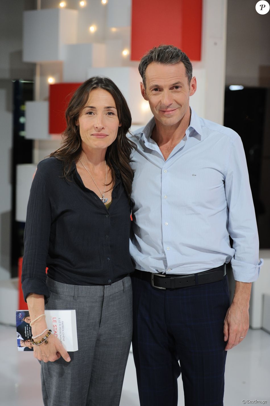 Exclusif Annelise Hesme Et Julien Boisselier Enregistrement De L Emission Vivement Dimanche Au Studio Gabriel A Paris Le 17 Septembre 2018 Pour Une Diffusio Purepeople