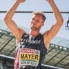Kevin Mayer lors des championnats d'Europe à Berlin le 7 août 2018.