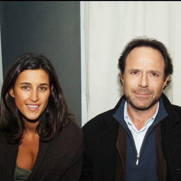 Marc Lévy et Pauline Lévêque en 2006 à Paris.