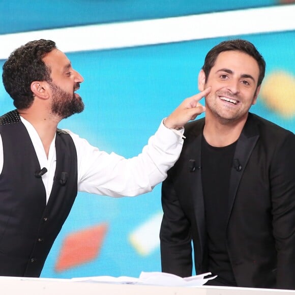 Exclusif -Cyril Hanouna et Camille Combal - Enregistrement de la première émission de la rentrée de Touche pas à mon poste (TPMP) sur C8 à Paris le 5 septembre 2016. © Dominique Jacovides / Bestimage