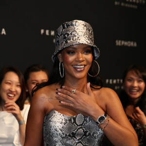 Rihanna assiste à la soirée Fenty Beauty by Rihanna à l'Overseas Passenger Terminal. Sydney, le 3 octobre 2018.