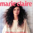 Couverture du magazine "Marie-Claire" en kiosques le 4 octobre 2018.